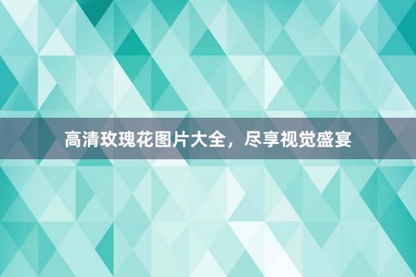 高清玫瑰花图片大全，尽享视觉盛宴